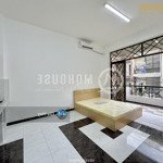 Studio siêu rộng - 45m2 - balcony - full nội thất - ngay ngã tư hàng xanh