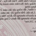 Bán miếng đất thổ cư mặt tiền đường nhựa tại thị trấn kim long, châu đức, brvt.