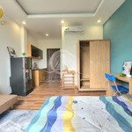 Cho thuê căn studio 35m2 cửa sổ lớn nội thất đầy đủ đường nguyễn cảnh dị quận tâm bình