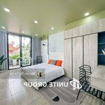 Cho thuê căn hộ_40m2, ban công lớn, máy hút mùi, full nội thất ngay ngã tư hàng xanh