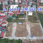 Bán 71.7m2 đất đấu giá sáp mai, võng la