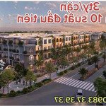 Shophouse mặt tiền thị trấn tân trụ 3ty/căn