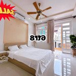 Phòng bình thạnh 30m2 có bancol siêu rộng - nhà mới full nội thất