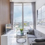 Cho thuê căn hộ 1pn cao cấp, 40m2, ban công view thoáng, ngay trần kế xương, ngã tư phú nhuận