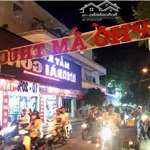 Mặt bằng vỉa hè khu phố ẩm thực