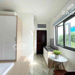 Cho thuê căn hộ studio full nội thất cửa sổ gần cầu ông lãnh t9/2024