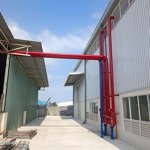 Cho thuê xưởng , dt đất: 25.000m2 , xd: 12.500m2 gần kcn hạnh phúc. đường container, pccc tự động