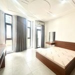 Căn hộ studio ban công, cửa sổ - bếp xa giường - full nội thất - ngay cầu lê văn sỹ