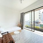 Studio ban công/cửa sổ sát lotte, cầu kênh tẻ, rmit, tdt, ufm, nttu, view lanmark 81, full nội thất