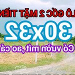 Lô gốc 2 mặt tiền 30x32