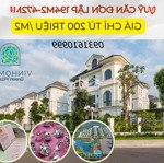 Sốc ! chủ nhà khó khăn cần bán gấp căn biệt thự vip gần hồ 279m