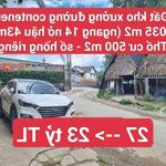 đất tặng nhà xưởng đường xe container, p. tân bình, tp. dĩ an