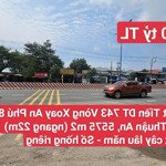 đất mặt tiền kho xưởng gần vòng xoay an phú , p. an phú, tp. thuận an