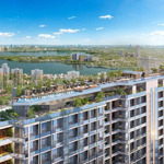 Căn hộ sky villa thông tầng 3 phòng ngủ 143m2 viêw sông hồng toàn cảnh - lõi khu đô thị ciputra