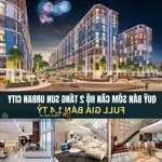 (update tháng 10/2024) bảng giá mới nhất căn hộ 2-3 pn sun urban city hà nam giá từ 1,4 tỷ