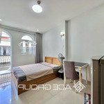 Studio 45m2 bancony thoáng mát,full nt,thiết kế trẻ trung,gần cv 23 tháng 9,phố tây bùi viện quận 1