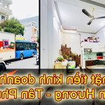 Bán mặt tiền kinh doanh 4 tầng ngay chợ tân hương, ngang 4 dài 22m.