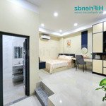 Cho thuê 1 phòng ngủ tách bếp full nội thất 60m2 cửa sổ ánh sáng ngay trần não, quận 2