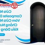 Cửa nhựa composite dạng vòm cửa nhựa chống nước - kiểu dáng đẹp