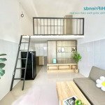 Cho thuê căn hộ mini siêu đẹp, gác cao - full nội thất mới toanh ngay hoà bình - cọc 1 tháng