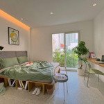 Cho thuê studio ban công 30m2 full nội thất ngay cầu ông lãnh - đh luật - đhntt