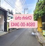 Chính chủ, mặt tiền kinh doanh, khu quang trung gò vấp