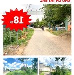 * cho thuê đất củ chi 18 triệu/1500m2 - làm kho xưởng, đường 6m*