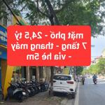 Thật không thể tin nổi - mặt phố, 7 tầng, thang máy - vỉa hè 5m - 0364641141