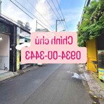 Chính chủ, bn mặt tiền, thống nhất, gò vấp