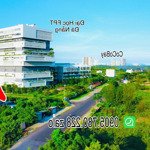 Mặt tiền đường qh 23,25m trịnh hoài đức ngay đại học fpt & đại học mỹ apu