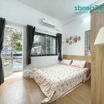 Cho thuê căn hộ studio 30m2 ban công mới xây ngay trung tâm bình thanh