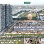 Mở bán quỹ căn hộ masteri collection cuối cùng tại vinhomes ocean park