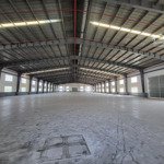 Cho thuê 2500m2 xưởng mới trong kcn thủ dầu một bình dương , giá: 262 triệu, sx đa ngành nghề