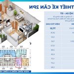 Khai sơn city căn hộ 2 ngủ 77,51m2 giá bán 4,85 tỷ bao phí, nhận nhà ở luôn. liên hệ: 0973908307