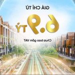 Dự án đẹp, giá tốt quá, 6,9 tỷ/căn nhà phố 3-4 tầng!