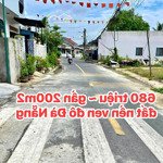 đại hạ giá, chỉ 3tr/m2 đất ở, ven đô đà nẵng