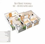 Chủ nhà mua biệt thự bán căn 2ngủ khai sơn city, thượng thanh, long biên