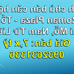 ️chính chủ bán căn hộ cao cấp roman plaza - tố hữu, đại mỗ, nam từ liêm, 7,x tỷ, 0932631336