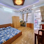 Căn hộ studio ban công - 28m2 - full nội thất - máy giặt riêng - cách mạng tháng 8- quận 3