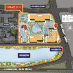 Layout chính thức 2 toà đầu tiên phân khu paris vinhomes ocean park