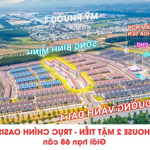 Hàng ngộp, giảm 600 tr, bán căn shophouse 3 tầng 2 mt tại oasis city, giá chỉ 2.6 tỷ. lh0901730811