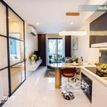 The maison căn 1pn + 1 46m2 full nội thất chuẩn bị nhận nhà 280tr sở hữu view sông sg cảng bà lụa