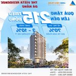 Chỉ 1,3 tỉ sở hữu ngay căn 2pn - mặt tiền xô viết nghệ tĩnh - vista residence đà nẵng