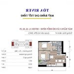 Chuyển nhượng căn hộ 2pn tầng trung đẹp, giá 3,7 tỷ. chung cư eurowindow river park. lh 0846036222