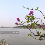 Bán lô đất 1021m2 ngọc thụy, long biên view sông không quy hoạch. mặt tiền 57m đường 8m cực hiếm.