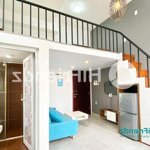 Căn hộ dạng duplex ban công - đầy đủ nội thất - gần khu dân cư nam long , vincom trần trọng cung q7