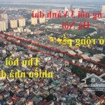 đất nguyễn hoàng tôn gần hồ tây, sau mở đường giá trị tăng khủng 210m vuông đét, mặt tiền lớn 7,2m