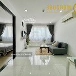 Chdv 1pn 1pk full nội thất - bảo vệ 247 - dọn phòng hằng tuần gần tòa sky center - sân bay