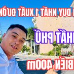 Siêu hot! bán đất mặt tiền đường lý thái tổ - vĩnh hoà - nha trang cách biển chỉ 400m - giá tốt