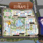 Nhận booking the paris -chỉ cần vốn 10% tt giãn 4 năm, chiết khấu 7% đóng 0,6%/ tháng. ocean park 1